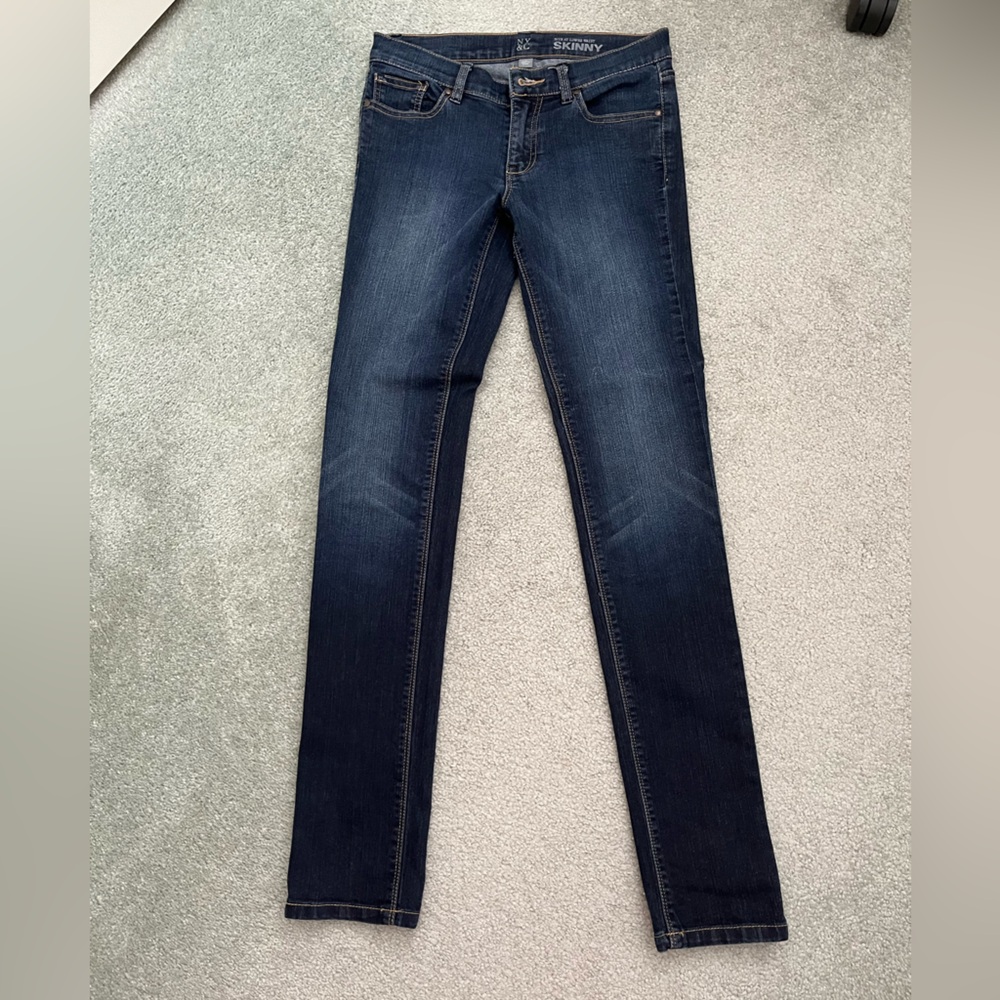 KanCan Women's Skinny Blue Jeans